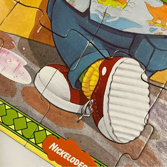 Eureeka's Castle 25 Pcs Golden Puzzle Magellan Cooey Nickelodeon 1990 Vintage - Picture 3 of 11